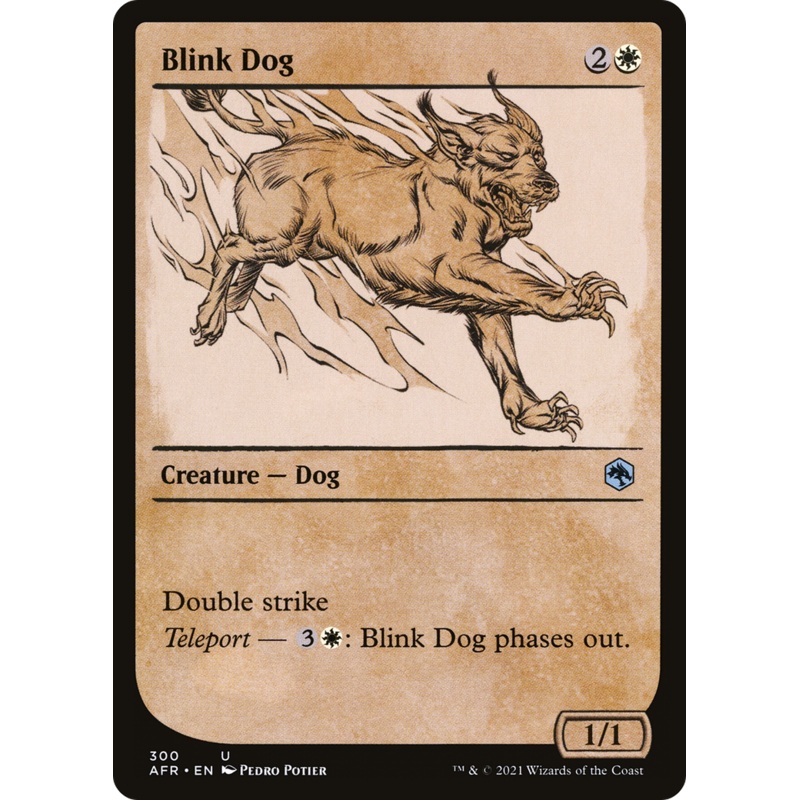 Blink Dog (Showcase) [Dungeons & Dragons: Adventures in the Forgotten Realms]