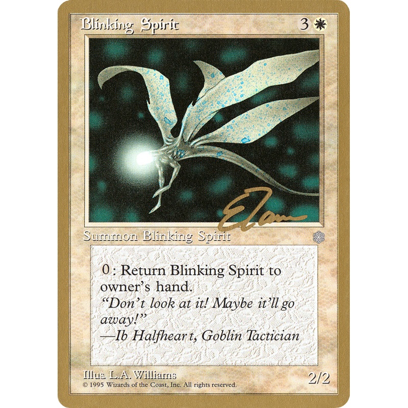 Blinking Spirit (Eric Tam) [Pro Tour Collector Set]