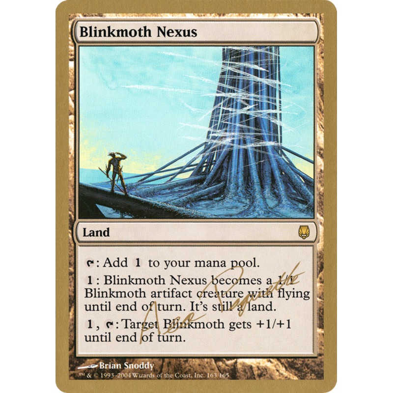 Blinkmoth Nexus (Aeo Paquette) [World Championship Decks 2004]