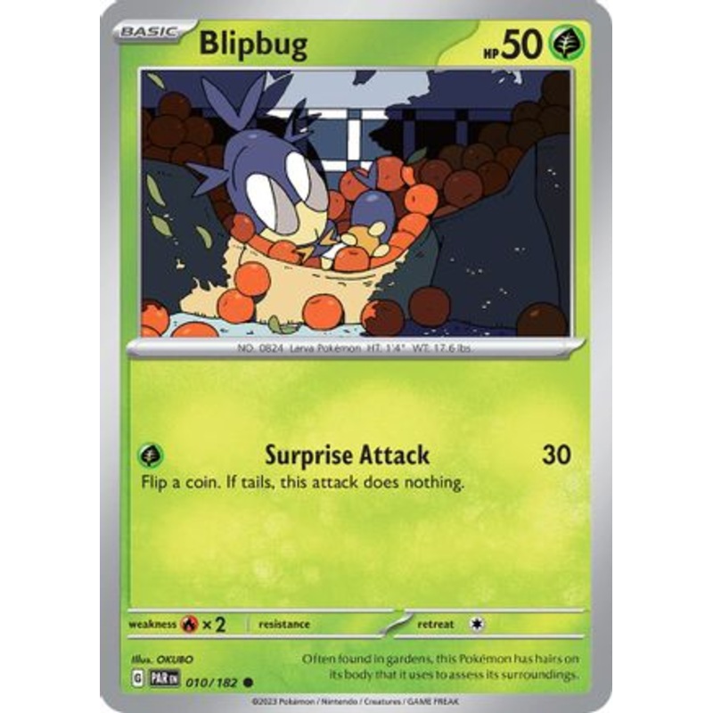 Blipbug (010/182) [Scarlet & Violet: Paradox Rift] Reverse Holofoil