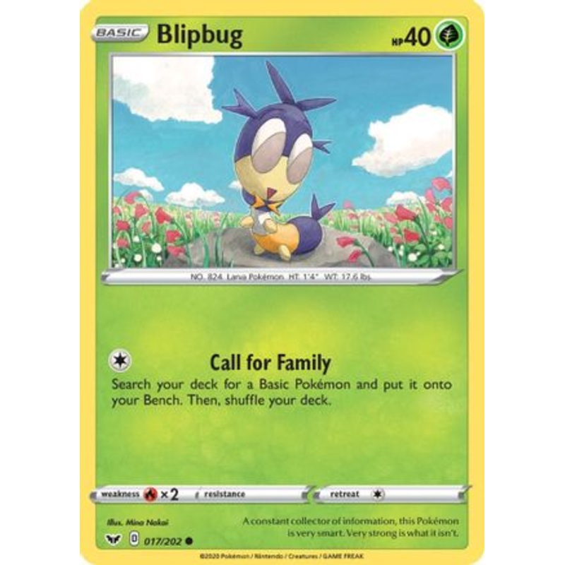 Blipbug (017/202) [Sword & Shield: Base Set]
