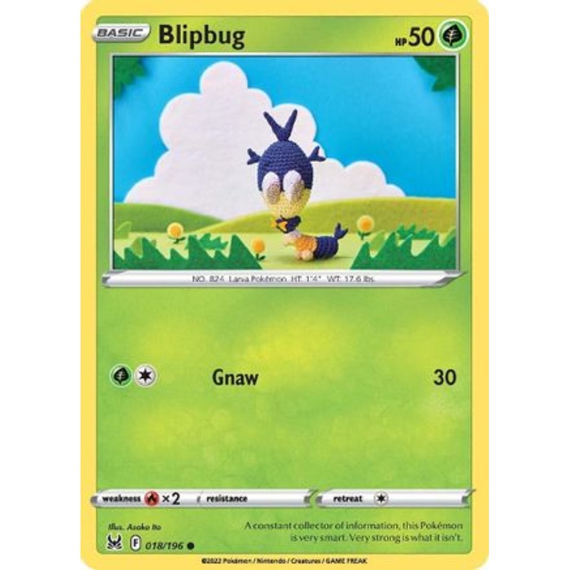Blipbug (018/196) [Sword & Shield: Lost Origin] Reverse Holofoil