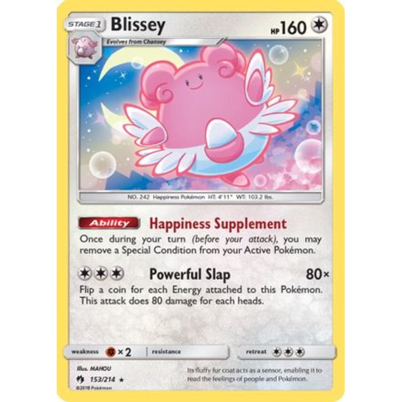 Blissey (153/214) [Sun & Moon: Lost Thunder]