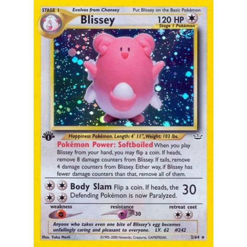 Blissey (2/64) [Neo Revelation 1st Edition]