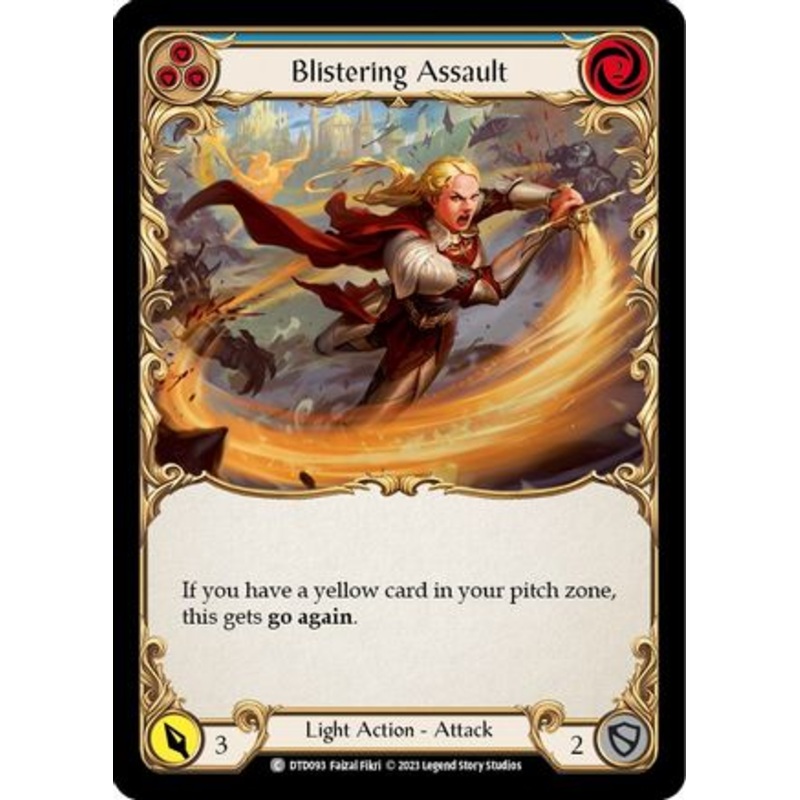 Blistering Assault (Blue) (DTD093) – Dusk till Dawn