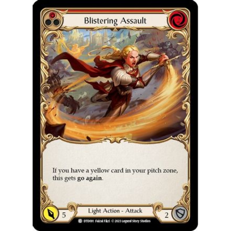 Blistering Assault (Red) (DTD091) – Dusk till Dawn