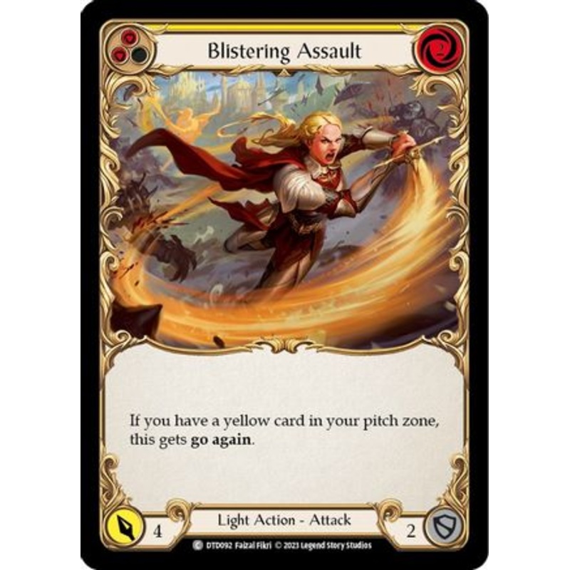 Blistering Assault (Yellow) (DTD092) – Dusk till Dawn