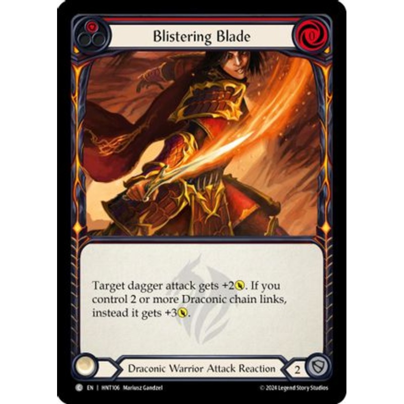 Blistering Blade (Red) (HNT106) – The Hunted