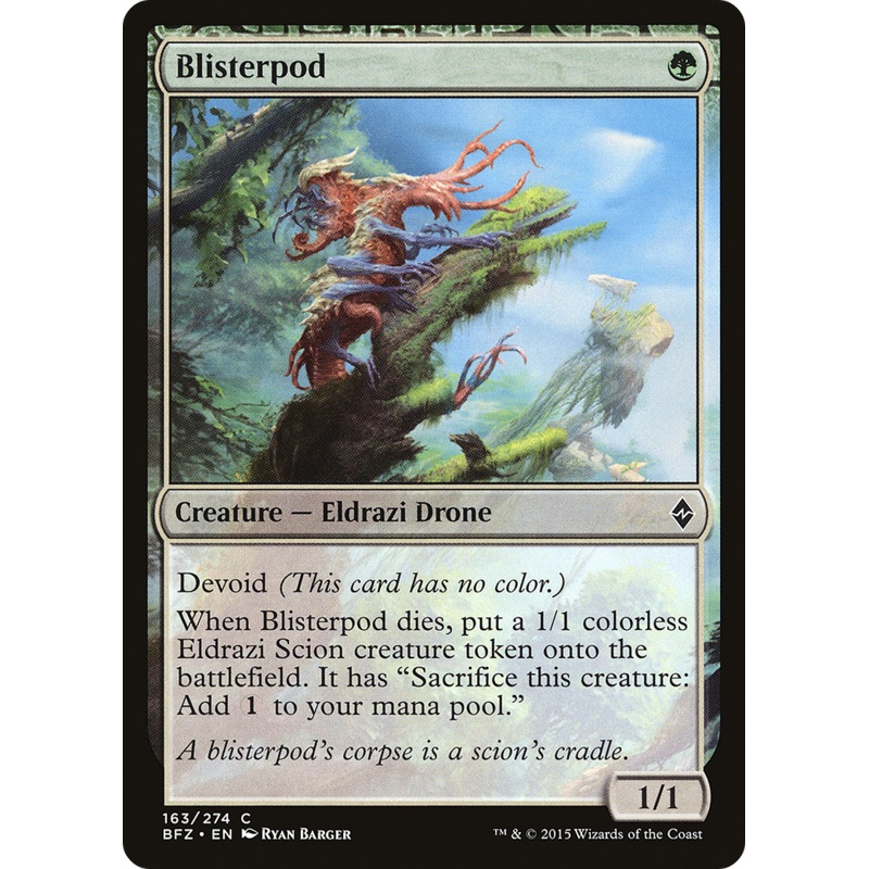 Blisterpod [Battle for Zendikar] Foil