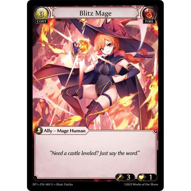 Blitz Mage (003) [Supporter Pack 1]