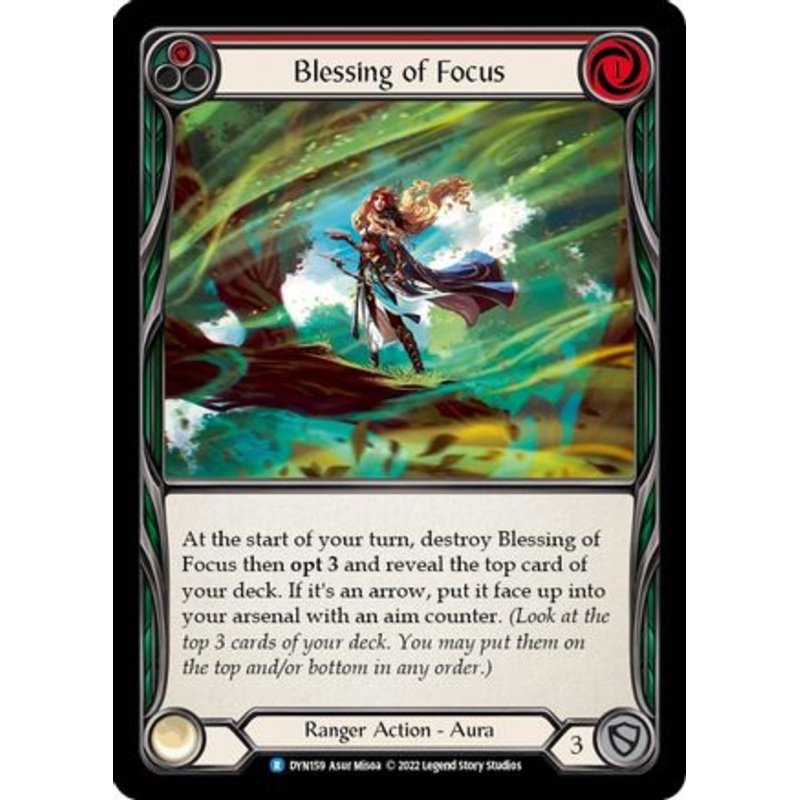 Blessing of Focus (Red) (DYN159) – Dynasty