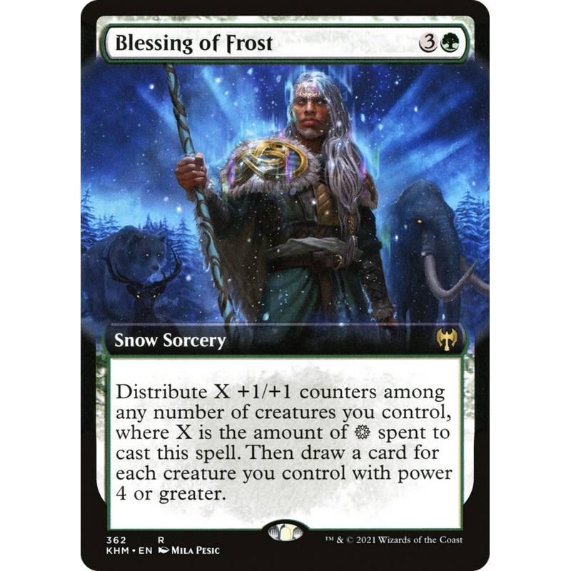 Blessing of Frost (Extended Art) [Kaldheim]