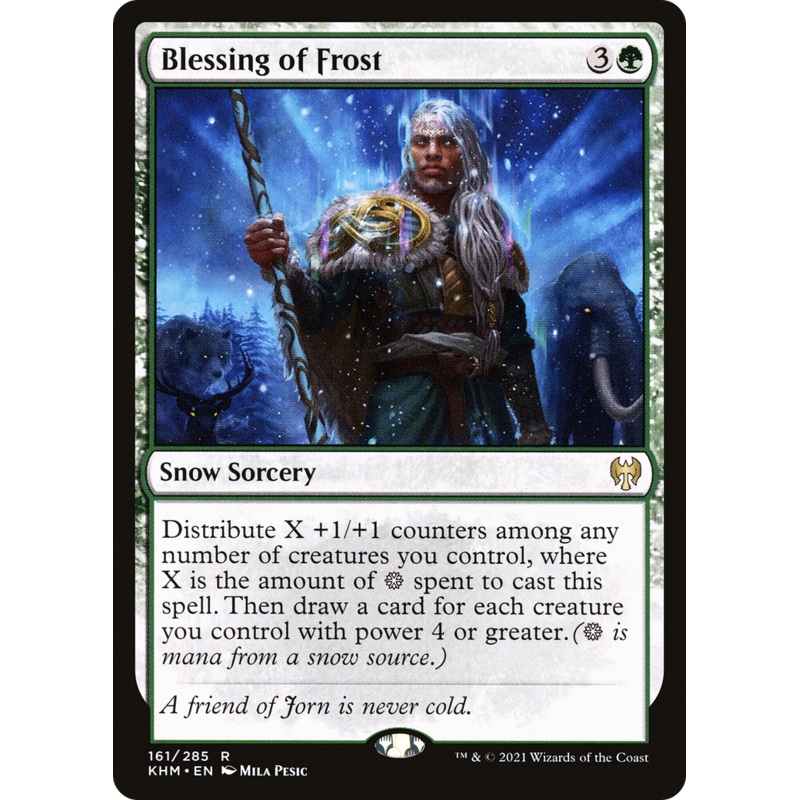 Blessing of Frost [Kaldheim]
