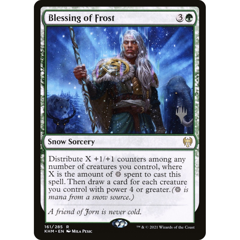 Blessing of Frost (Promo Pack) [Kaldheim Promos] Foil