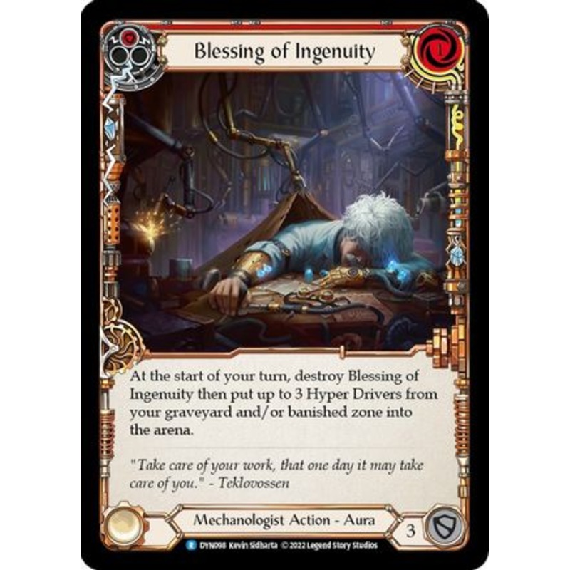 Blessing of Ingenuity (Red) (DYN098) – Dynasty