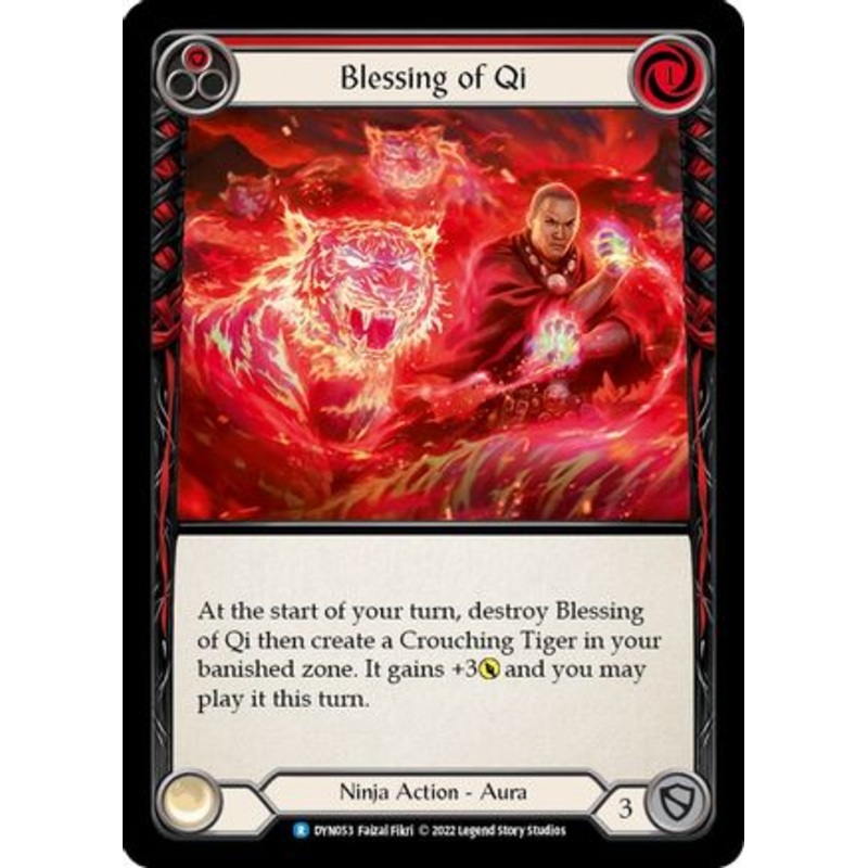 Blessing of Qi (Red) (DYN053) – Dynasty