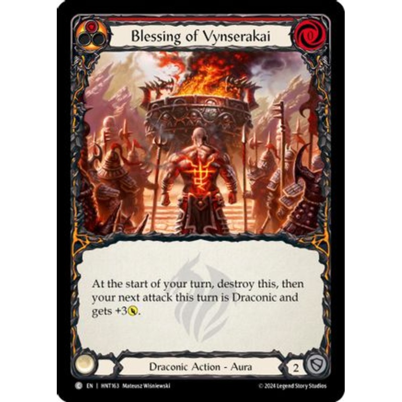 Blessing of Vynserakai (Red) (HNT163)  – The Hunted