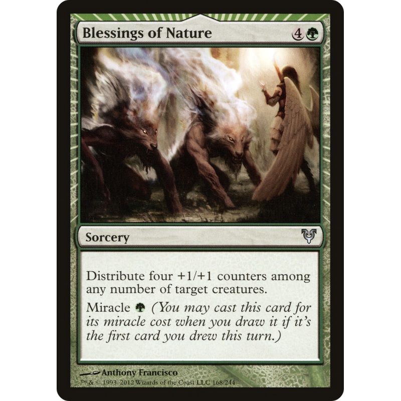 Blessings of Nature [Avacyn Restored]