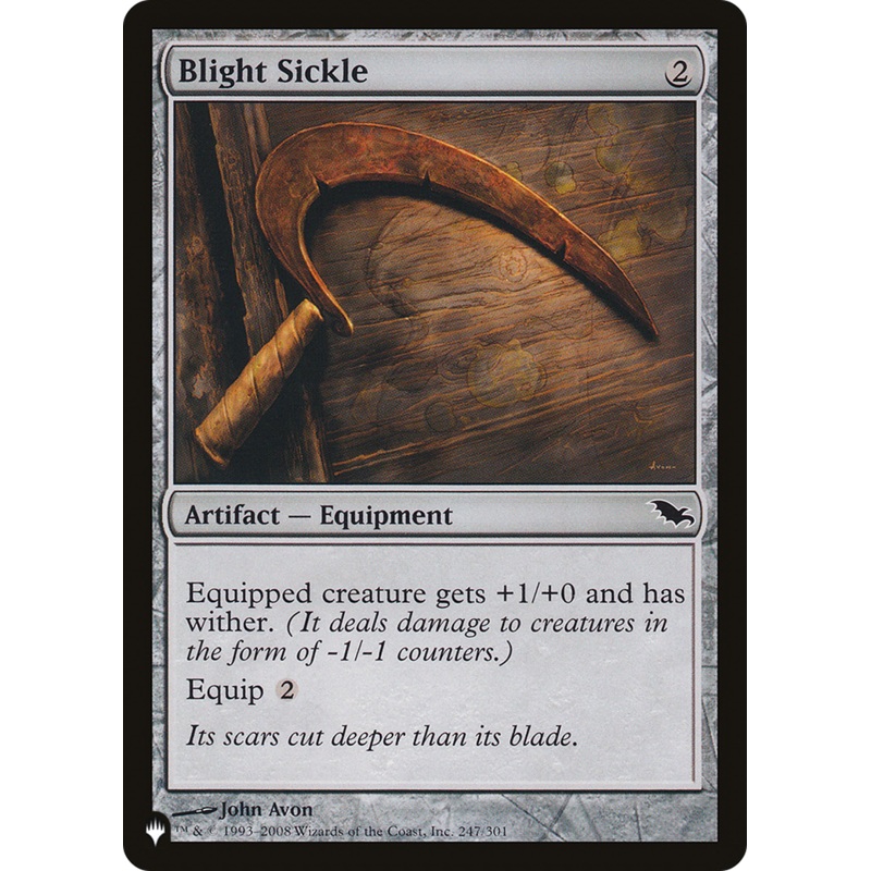 Blight Sickle [The List]