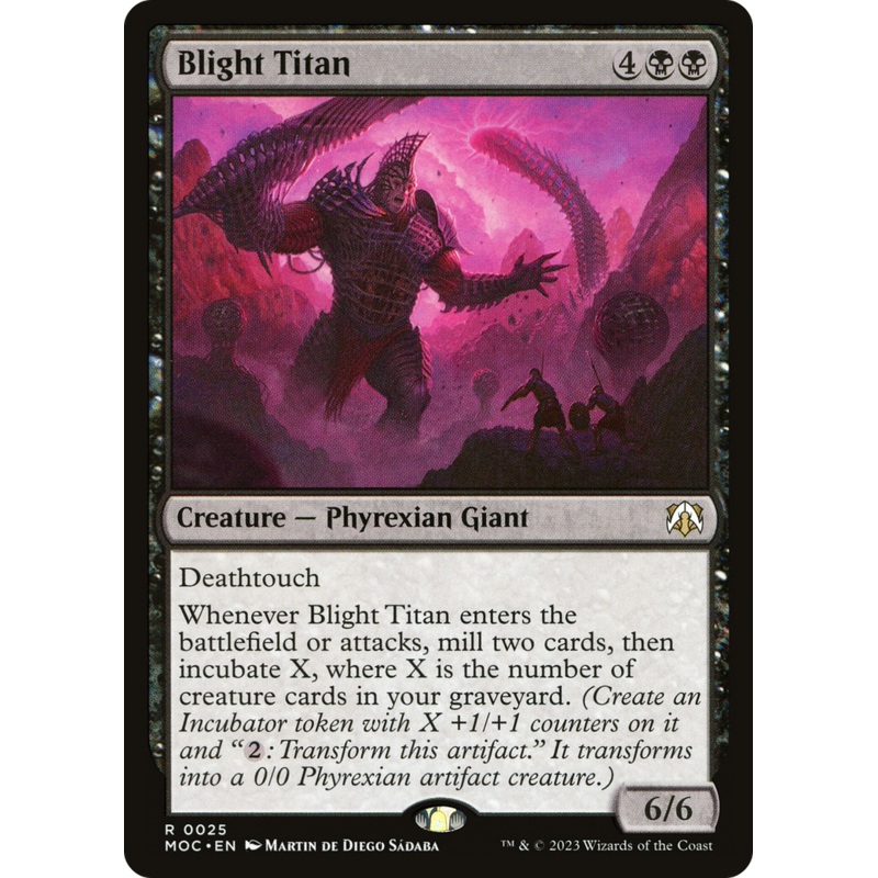 Blight Titan [March of the Machine Commander]