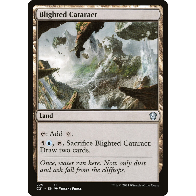 Blighted Cataract [Commander 2021]