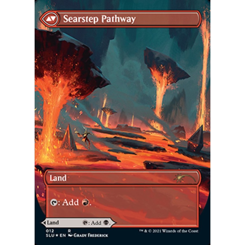 Blightstep Pathway // Searstep Pathway (Borderless) [Secret Lair: Ultimate Edition 2]