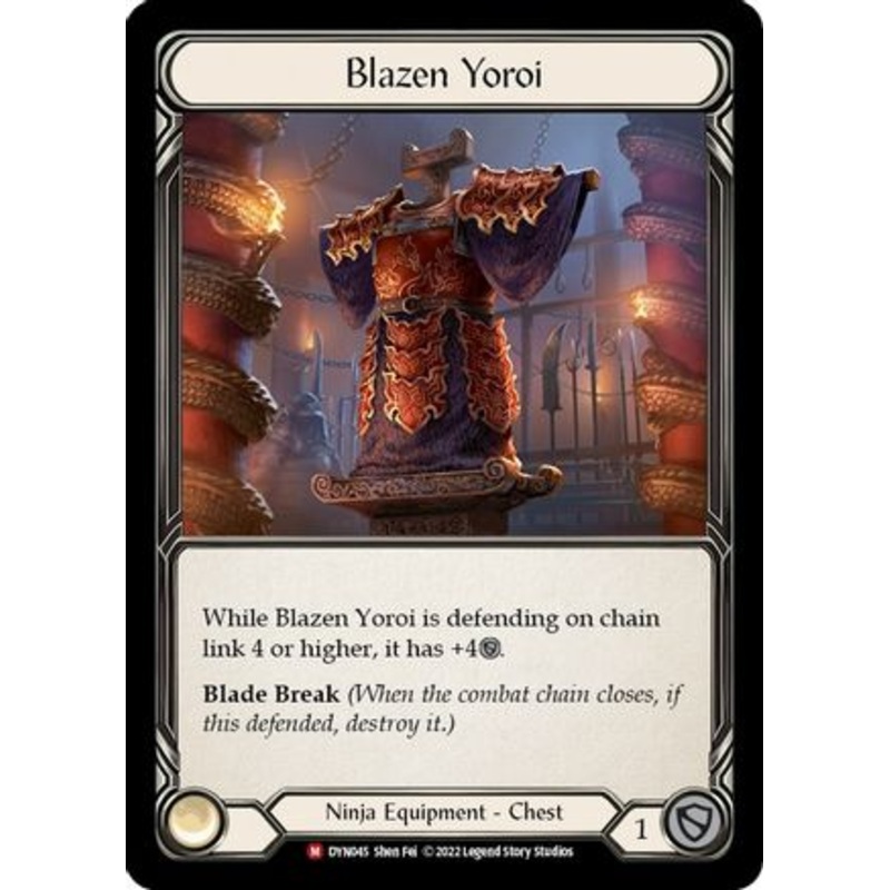 Blazen Yoroi (DYN045) – Dynasty