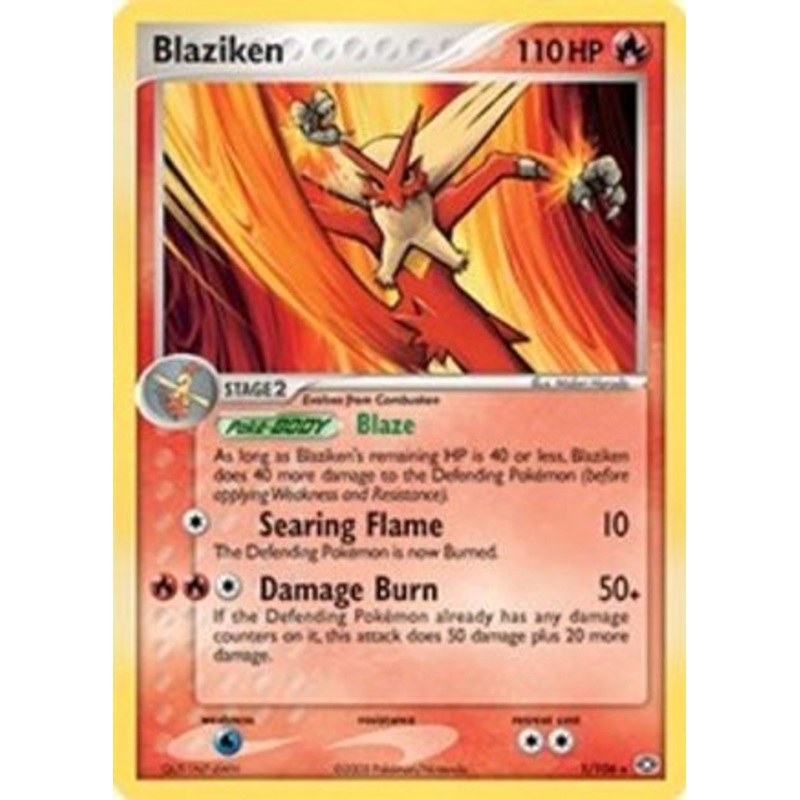 Blaziken (1/106) (Theme Deck Exclusive) [EX: Emerald]