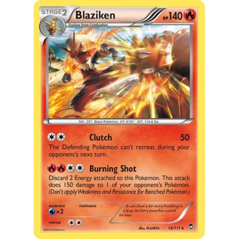 Blaziken (14/111) [XY: Furious Fists]