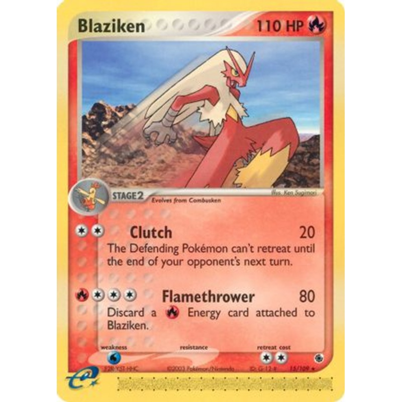 Blaziken (15/109) [EX: Ruby & Sapphire]
