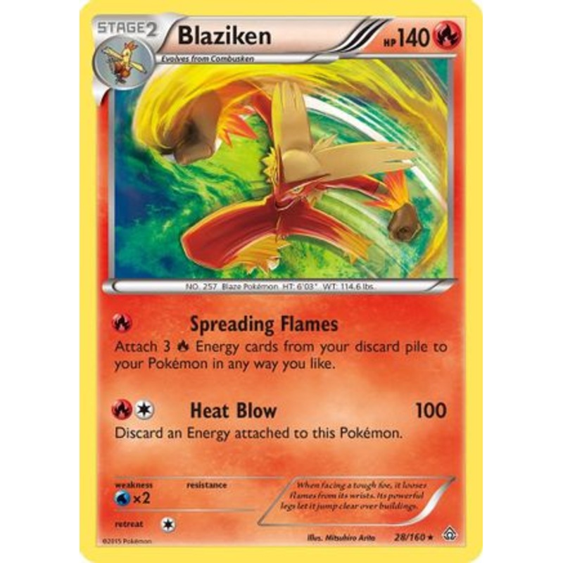 Blaziken (28/160) [XY: Primal Clash]