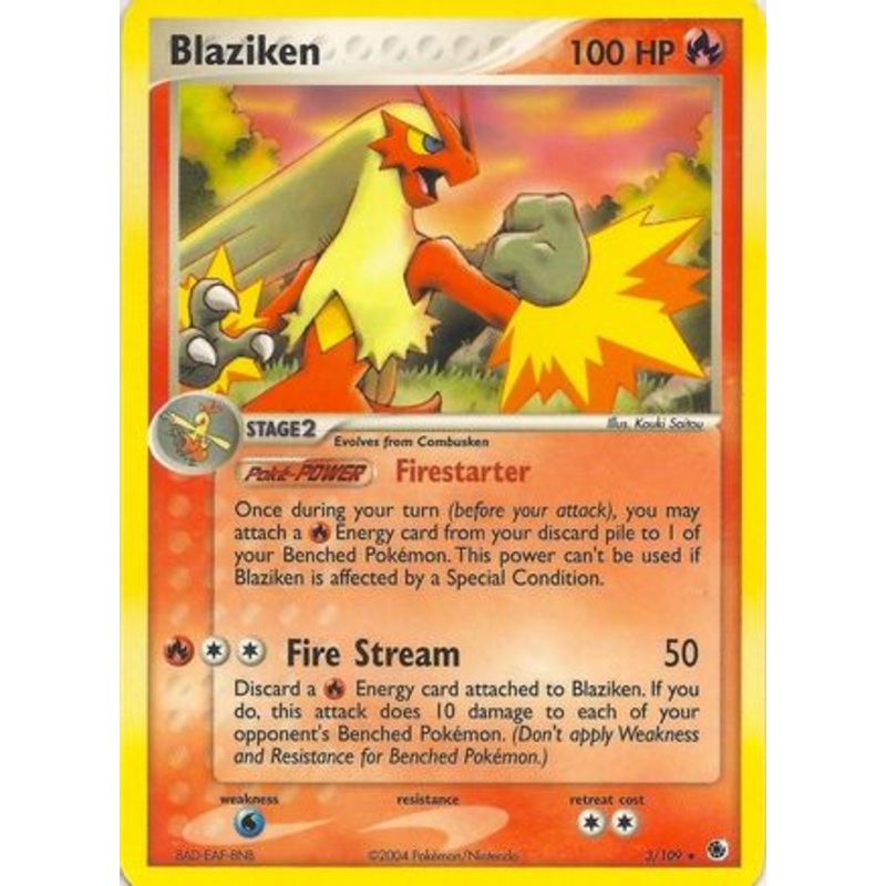 Blaziken (3/109) [EX: Battle Stadium]