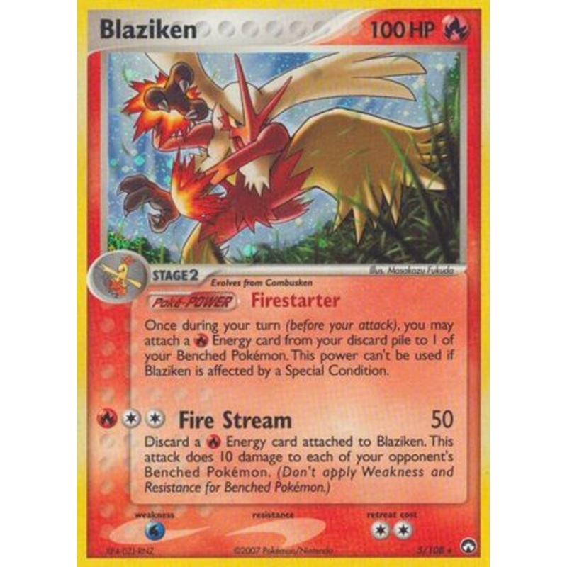 Blaziken (5/108) [EX: Power Keepers]