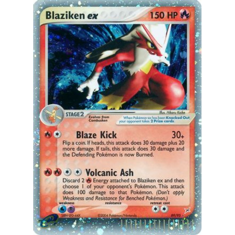 Blaziken ex (89/95) [EX: Team Magma vs Team Aqua]