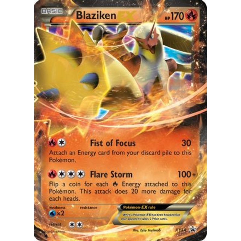 Blaziken EX (XY54) [XY: Black Star Promos]