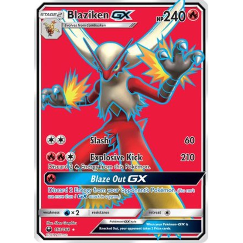 Blaziken GX (153/168) [Sun & Moon: Celestial Storm]