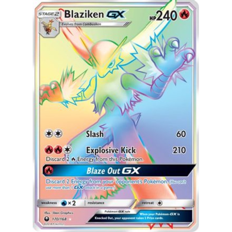 Blaziken GX (170/168) [Sun & Moon: Celestial Storm]