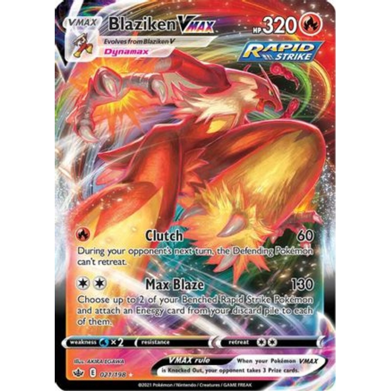 Blaziken VMAX (021/198) [Sword & Shield: Chilling Reign]