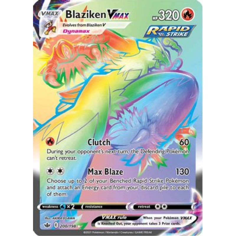 Blaziken VMAX (200/198) [Sword & Shield: Chilling Reign]