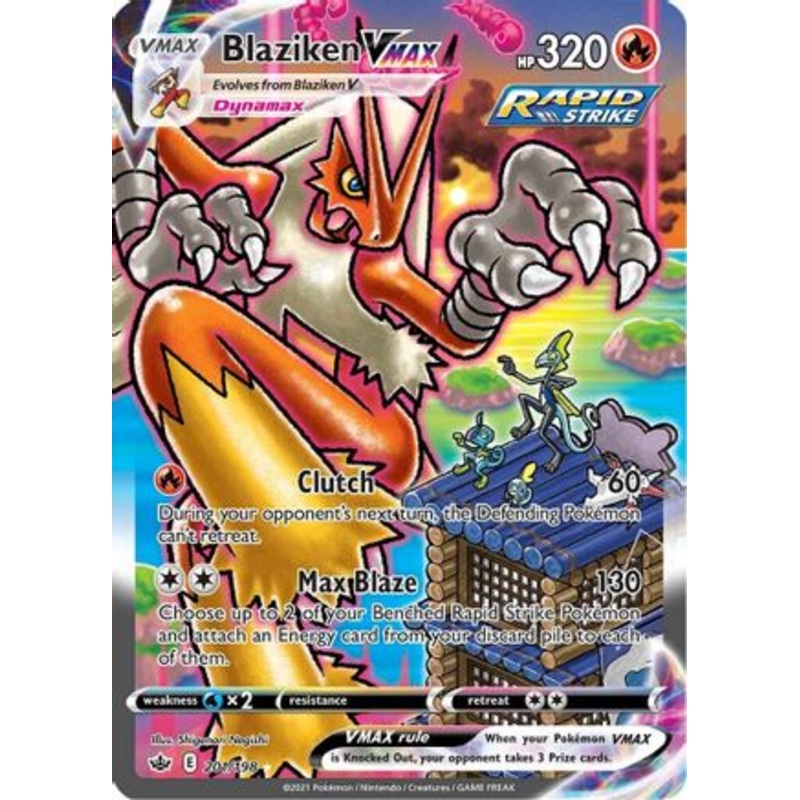 Blaziken VMAX (201/198) [Sword & Shield: Chilling Reign]