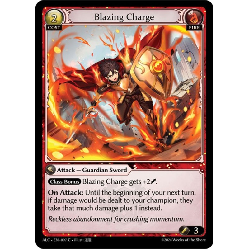 Blazing Charge (97) [Alchemical Revolution]