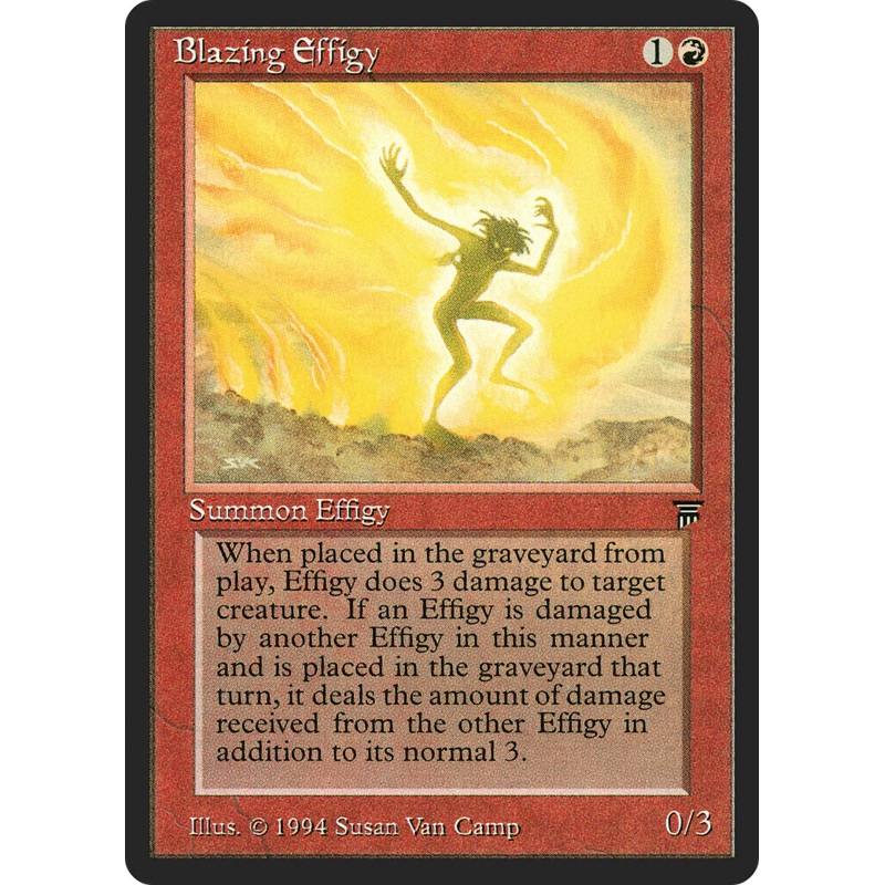 Blazing Effigy [Legends]
