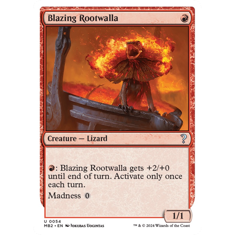Blazing Rootwalla (054)