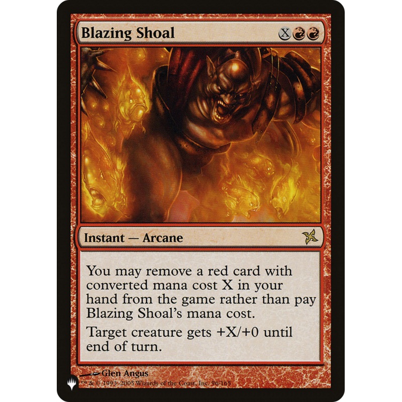 Blazing Shoal [The List]
