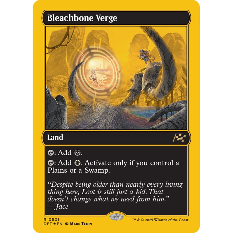 Bleachbone Verge (First-Place Foil) Foil (501) – Aetherdrift