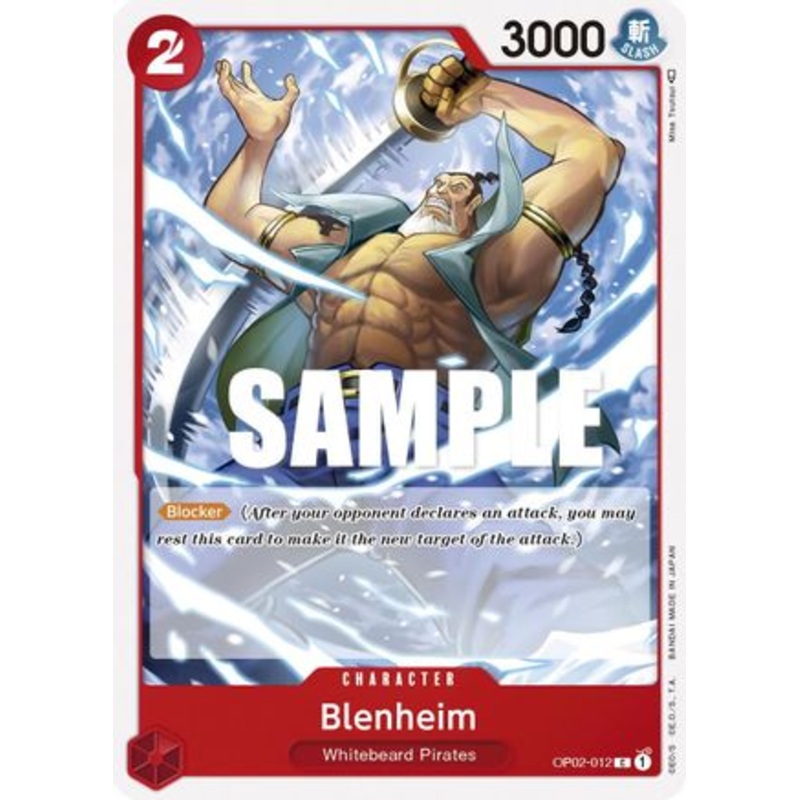Blenheim (OP02-012)