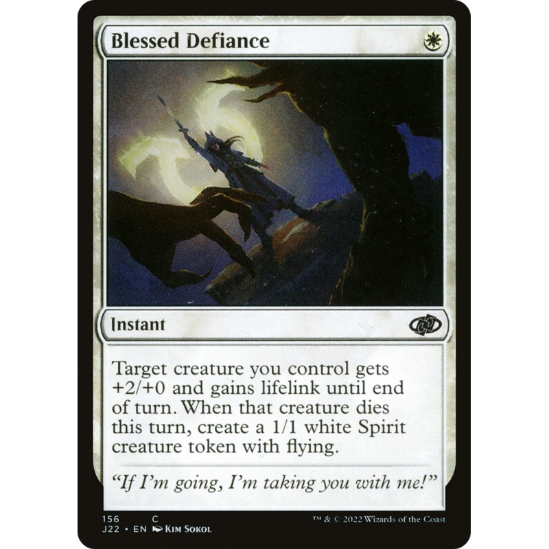 Blessed Defiance [Jumpstart 2022]