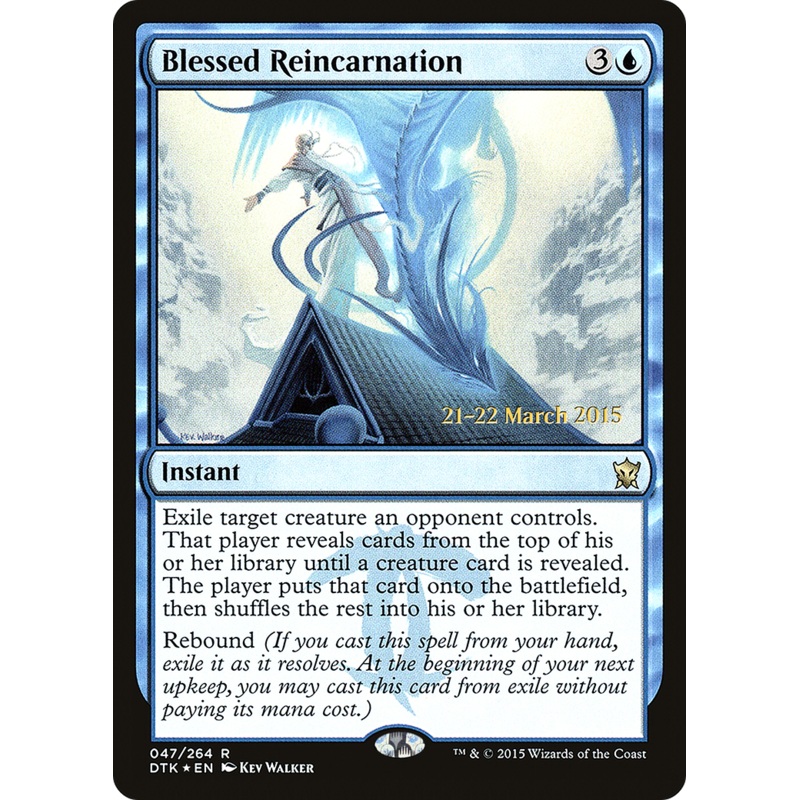 Blessed Reincarnation [Dragons of Tarkir Prerelease Promos]