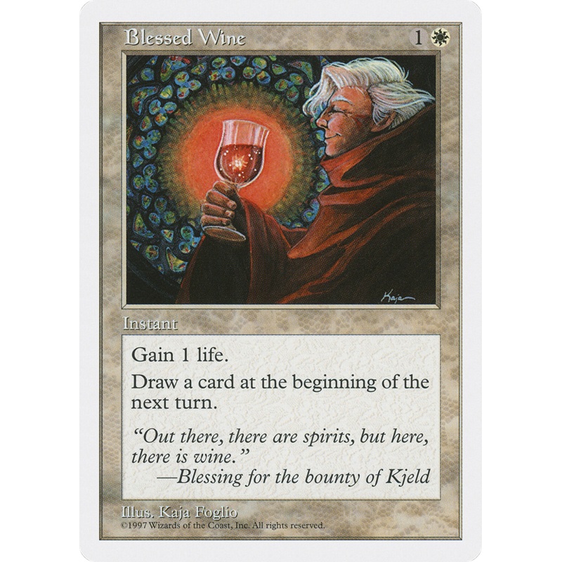 Blessed Wine [Fifth Edition]