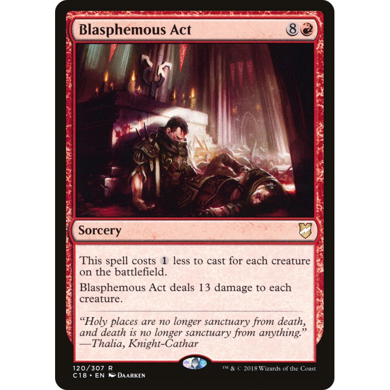 Blasphemous Act [Commander 2018]